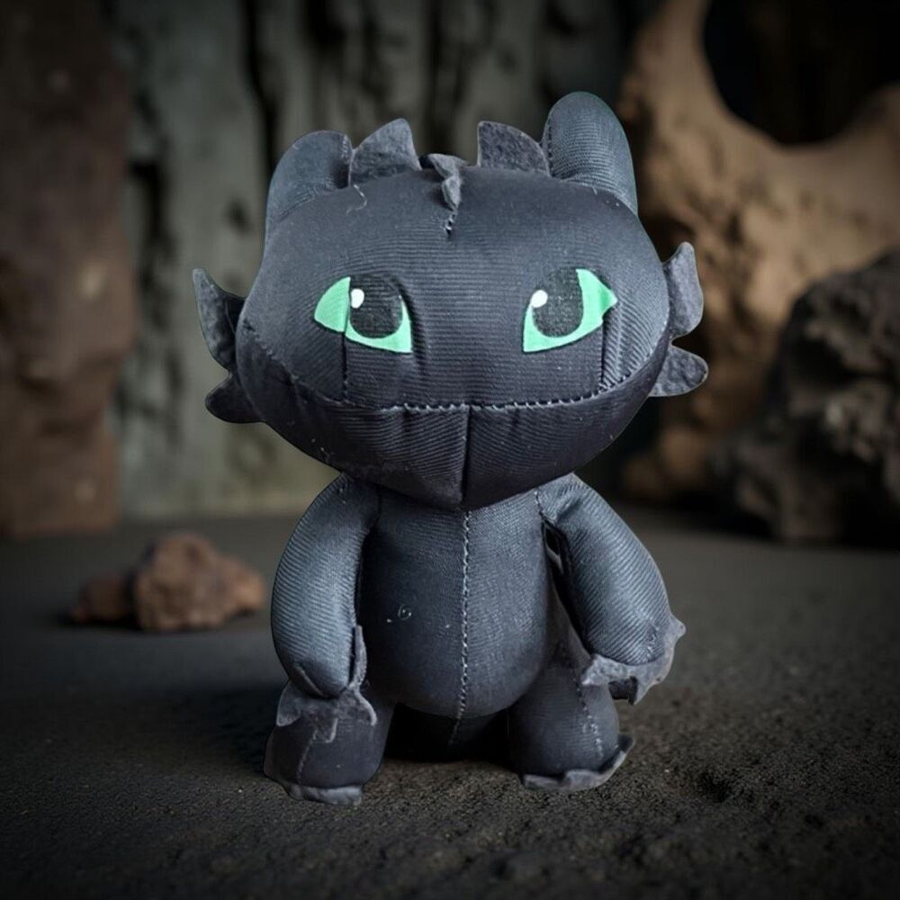 Toy Factory How to Train Your Dragon 2 Night Fury Toothless Dragon  Plush